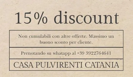 Casa Pulvirenti Catania Apartment Italy